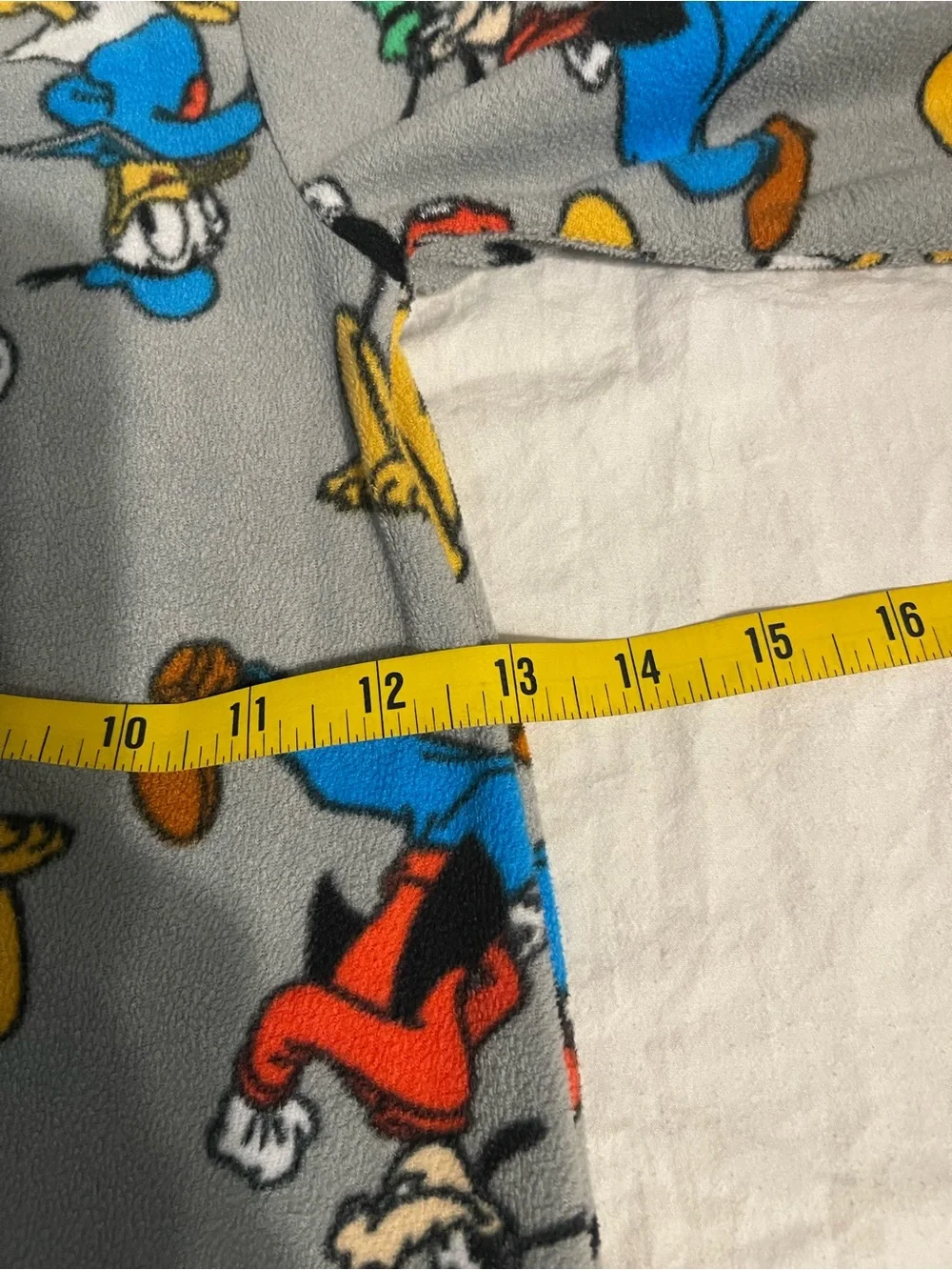 Disney Gray Footed One-Piece Pajamas with Mickey, Donald & Goofy